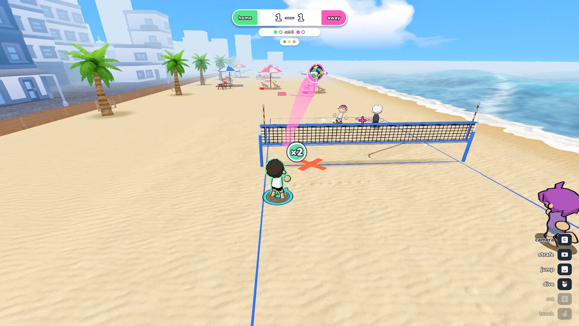 Screenshot for Just Volleyball