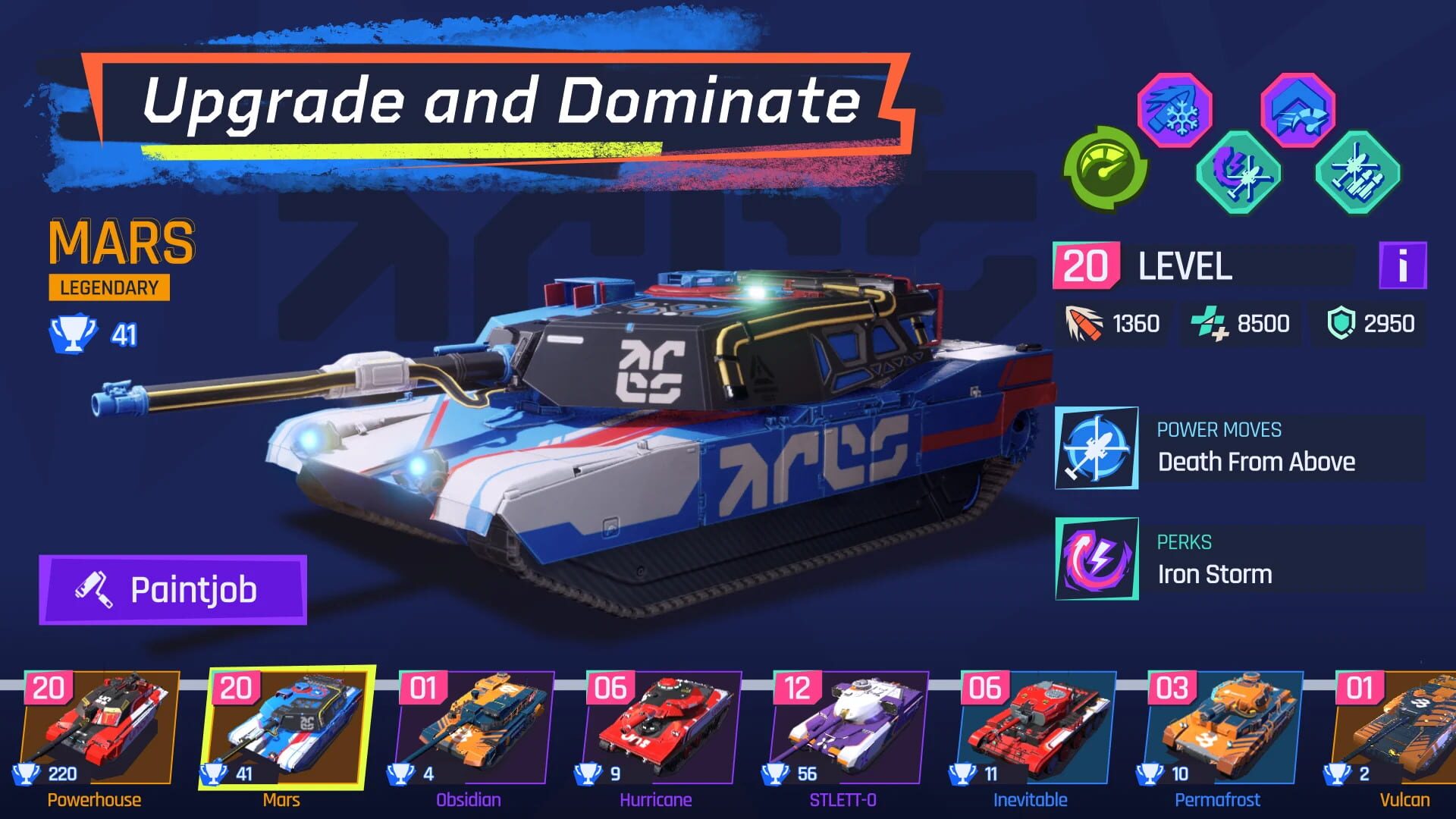Screenshot for Tank-a-Boom