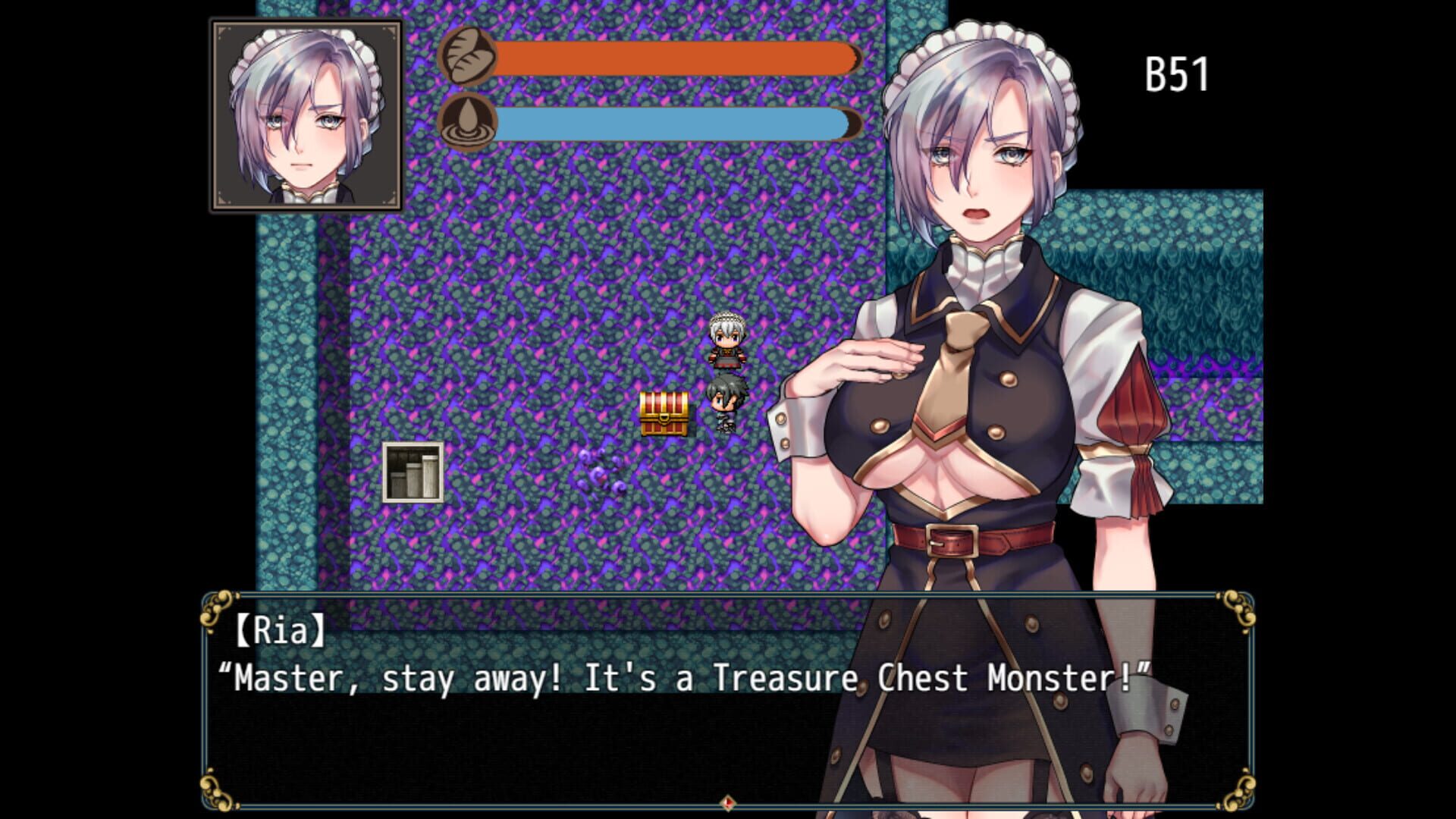 Screenshot for Maid Slaves & Golden Dungeon