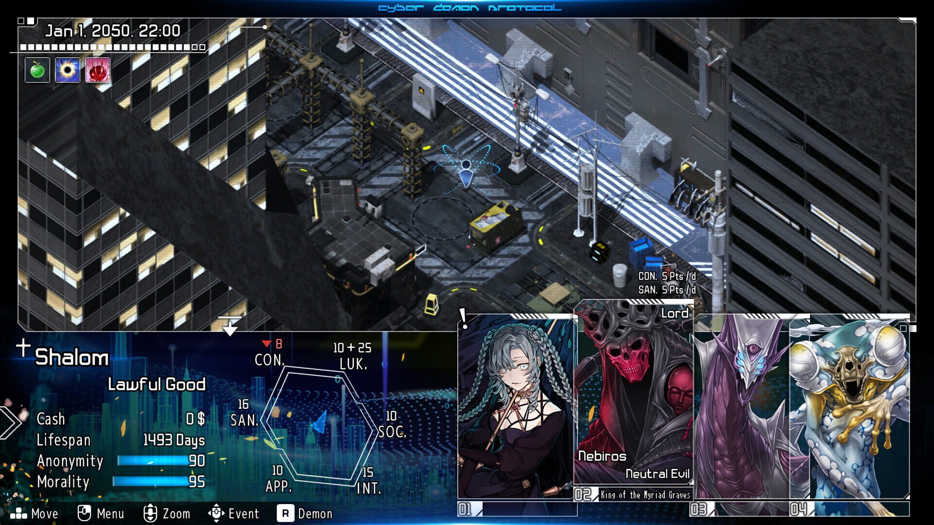 Screenshot for Cyber Demon Protocol