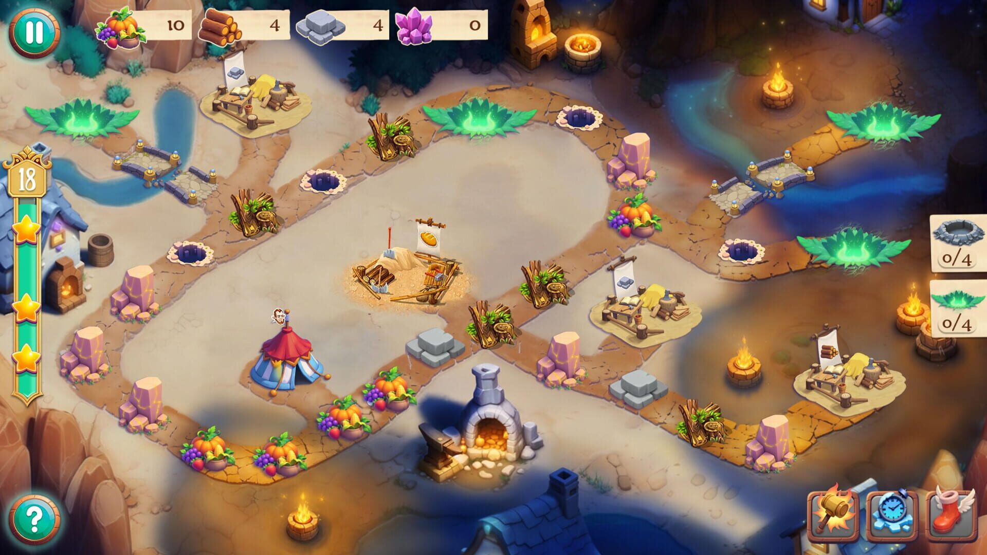 Screenshot for Gnomes Garden: Mask of the Rat King