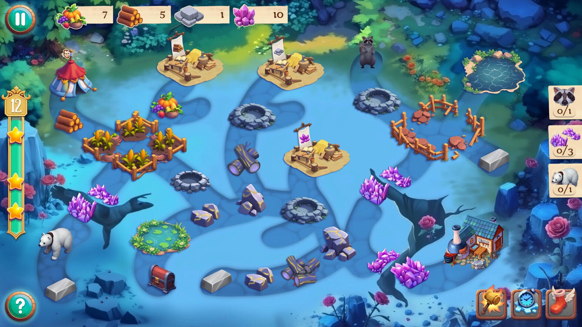 Screenshot for Gnomes Garden: Mask of the Rat King