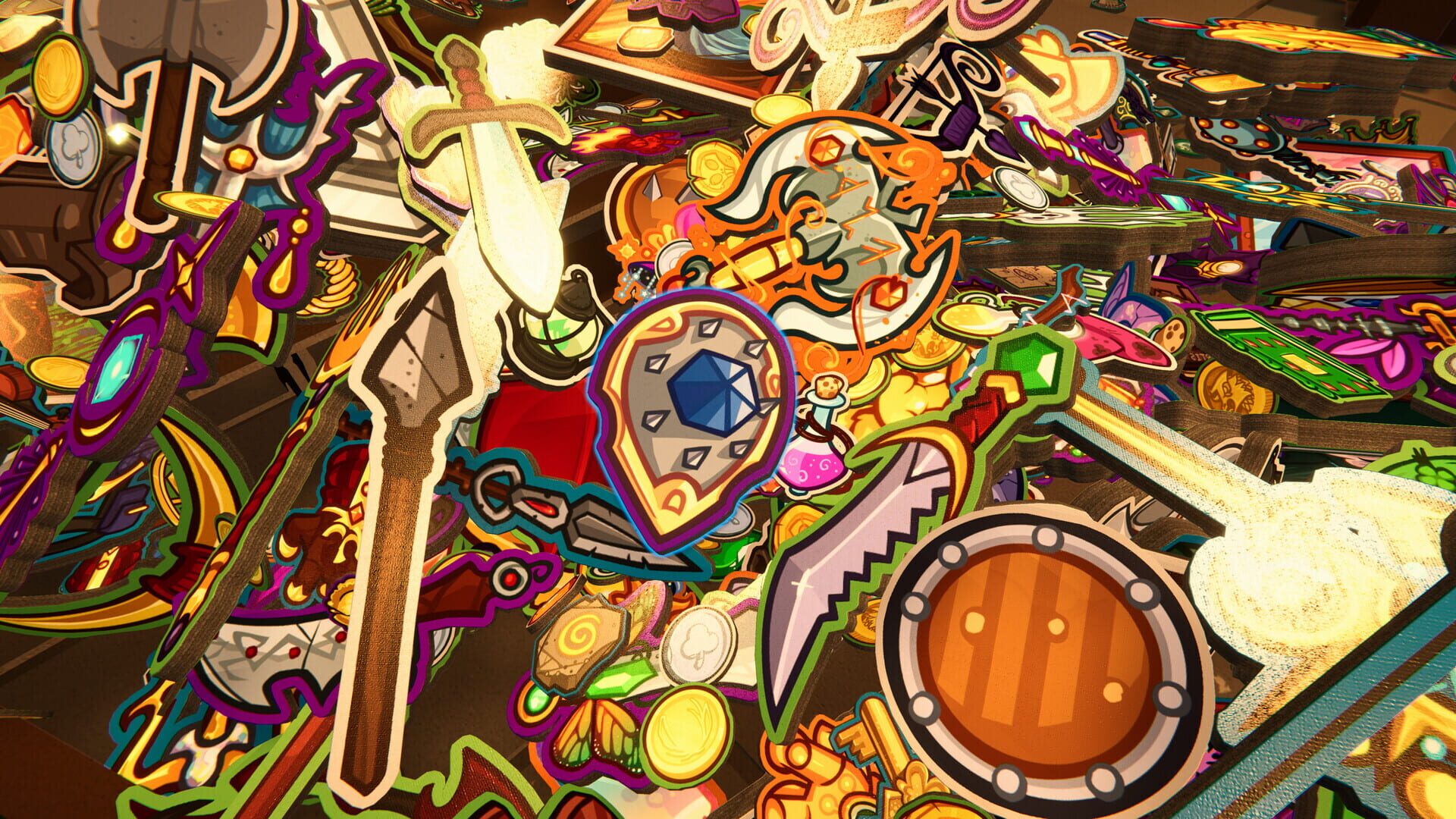 Screenshot for Folded Fables: Tidy Up The Dragon Hoard