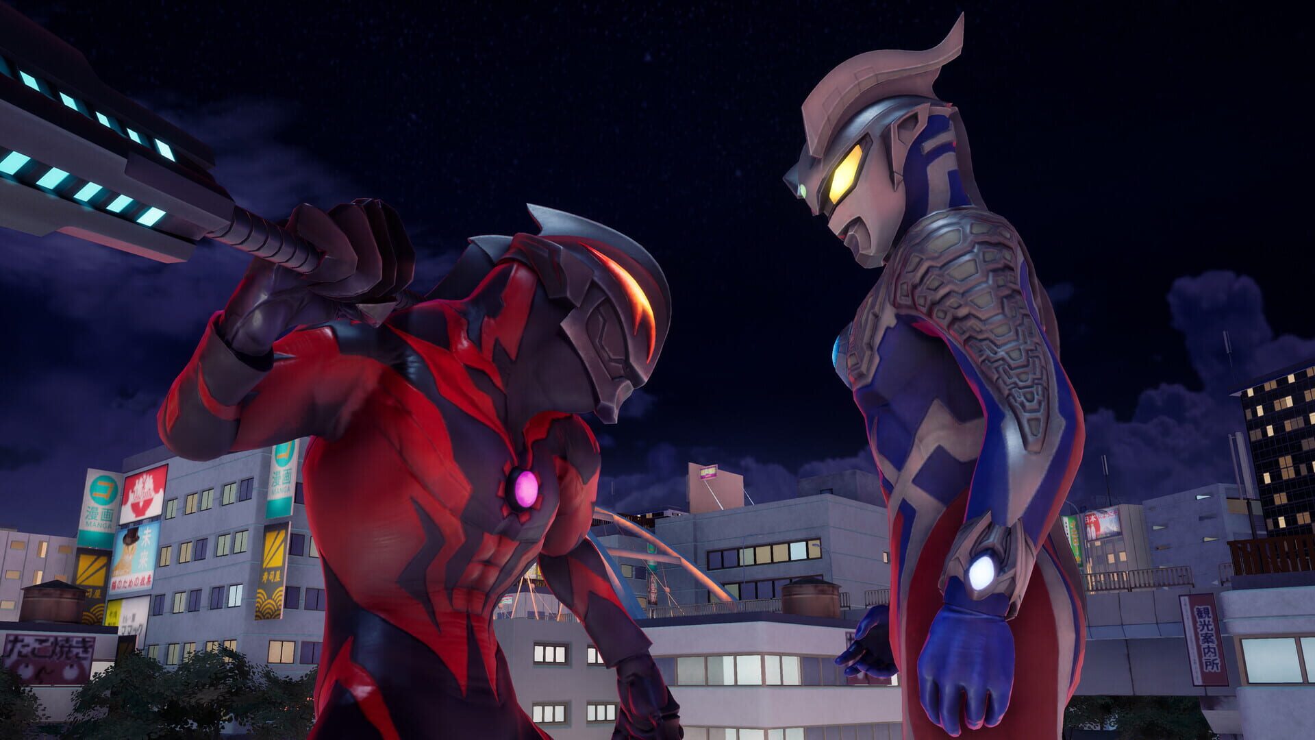 Screenshot for GigaBash: Ultraman Zero