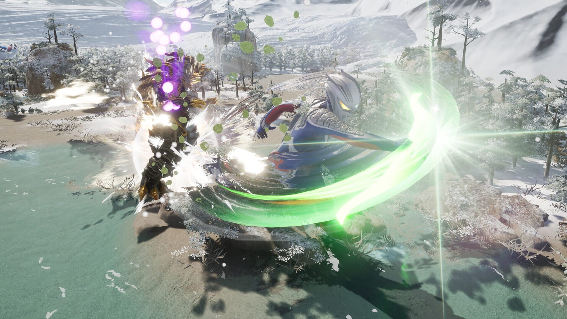 Screenshot for GigaBash: Ultraman Zero