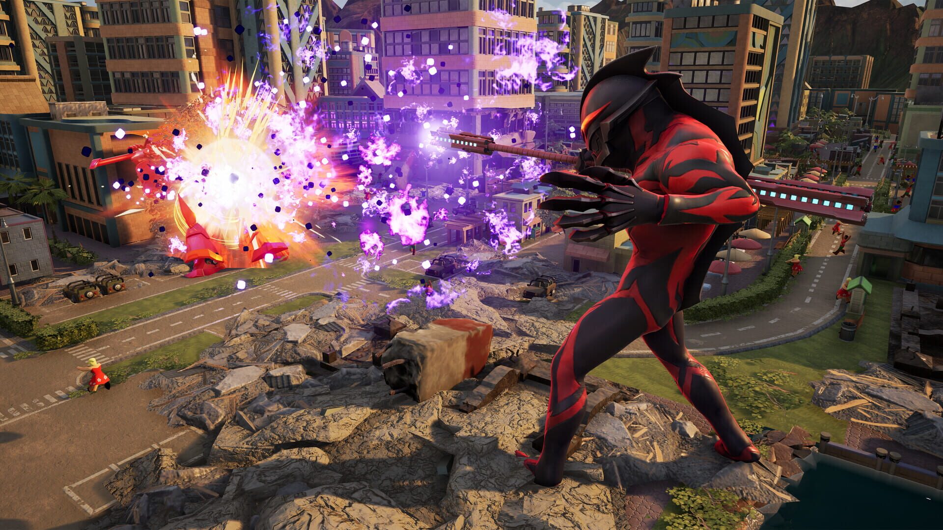 Screenshot for GigaBash: Ultraman Zero