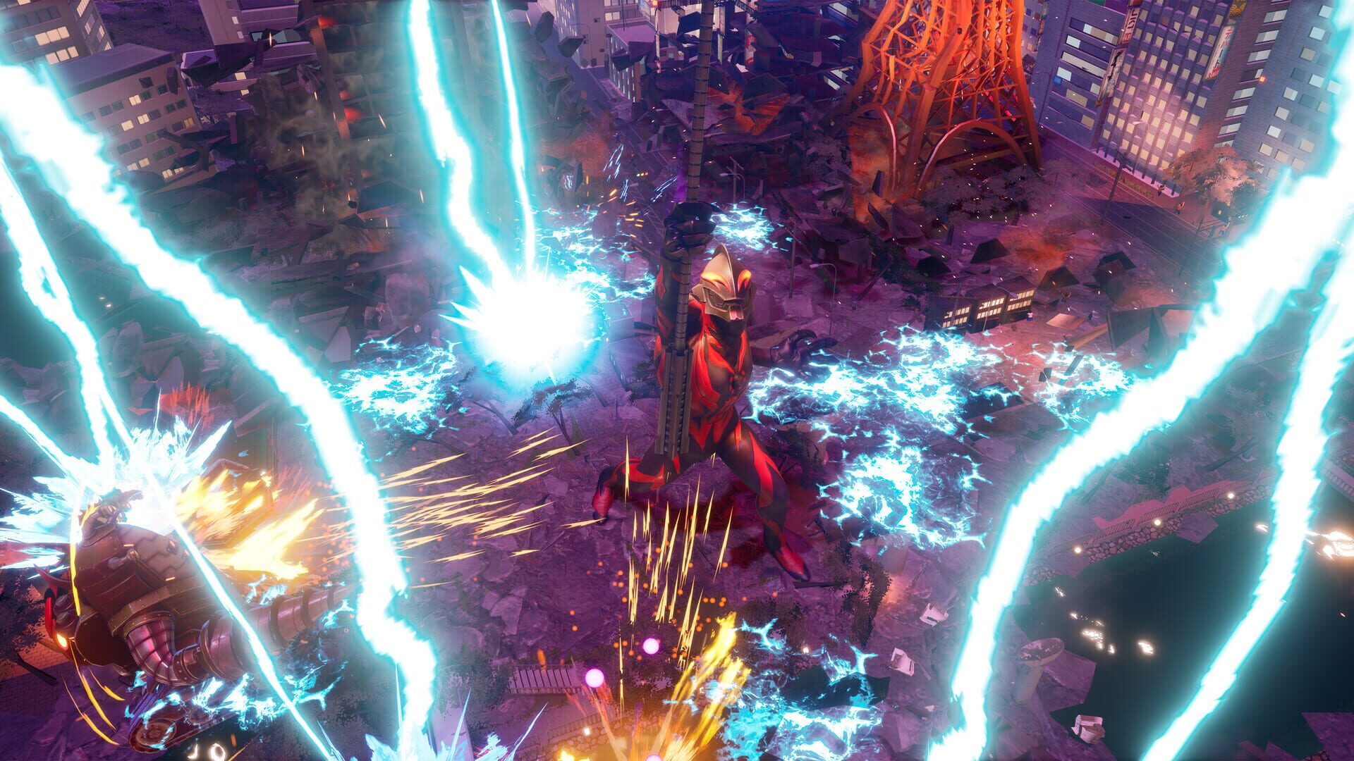 Screenshot for GigaBash: Ultraman Zero
