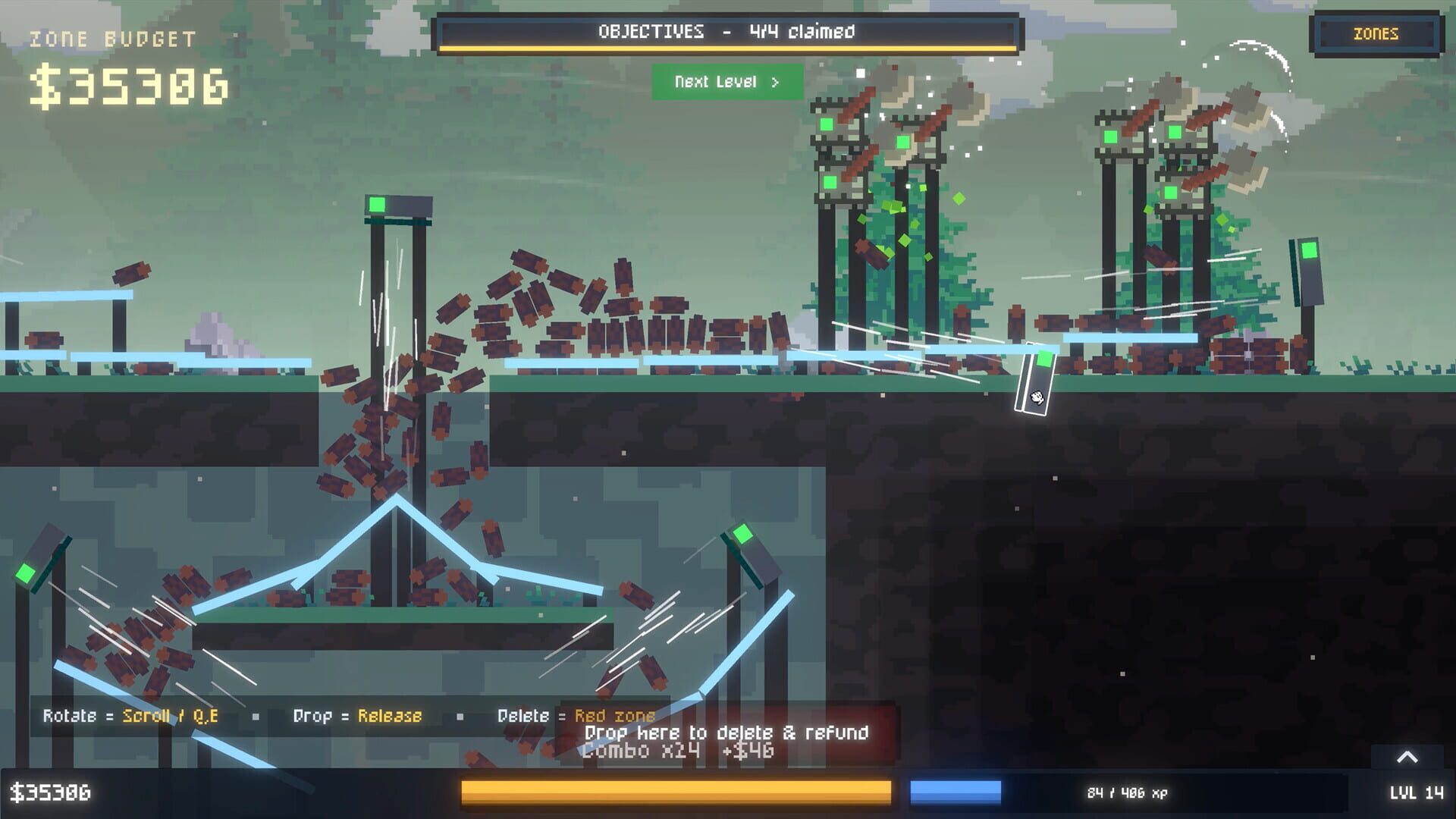 Screenshot for Log Drop