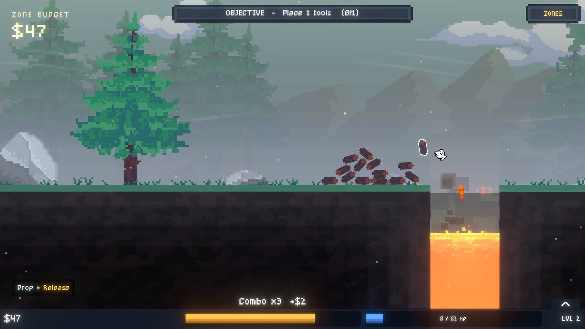 Screenshot for Log Drop