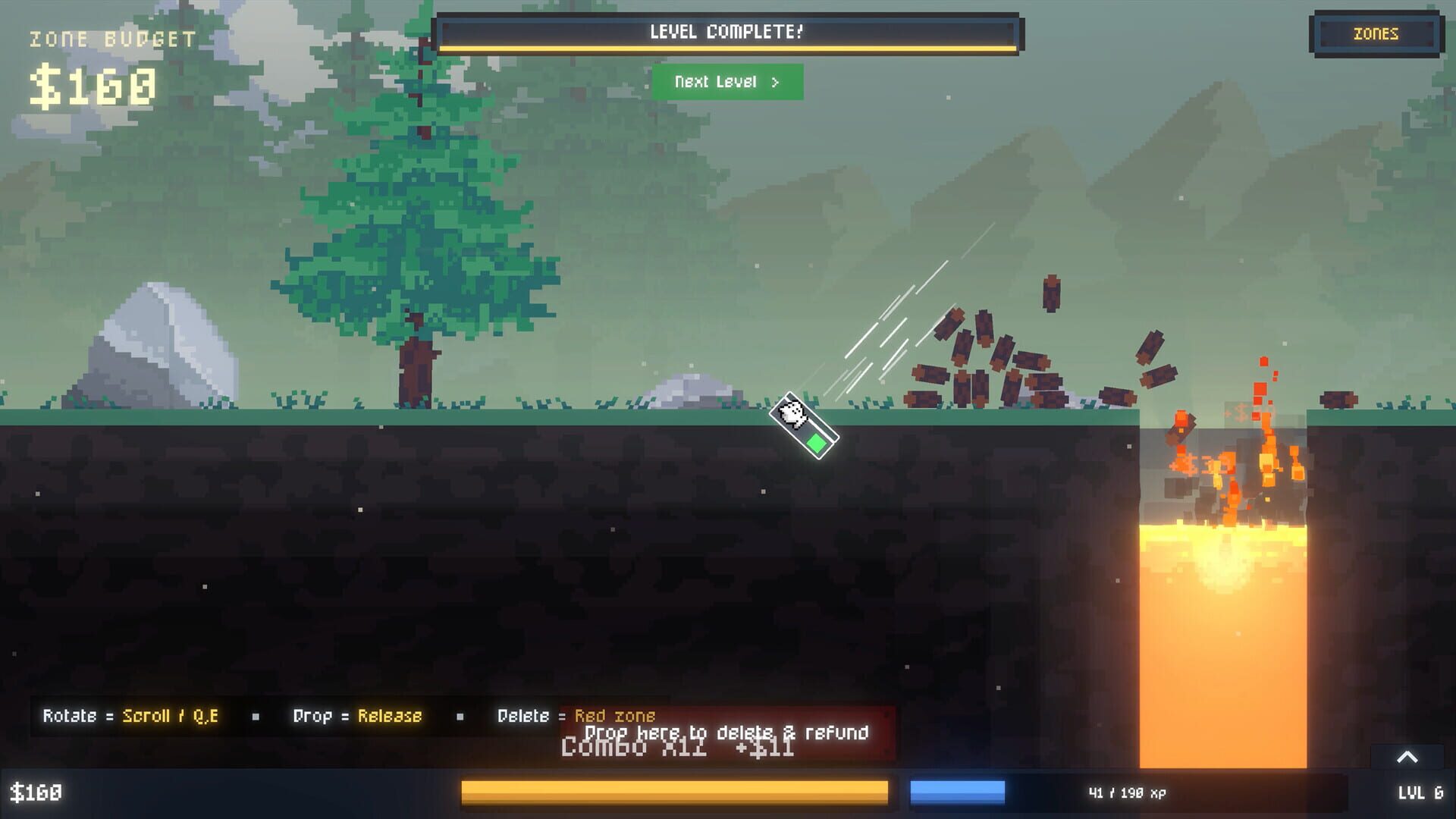 Screenshot for Log Drop