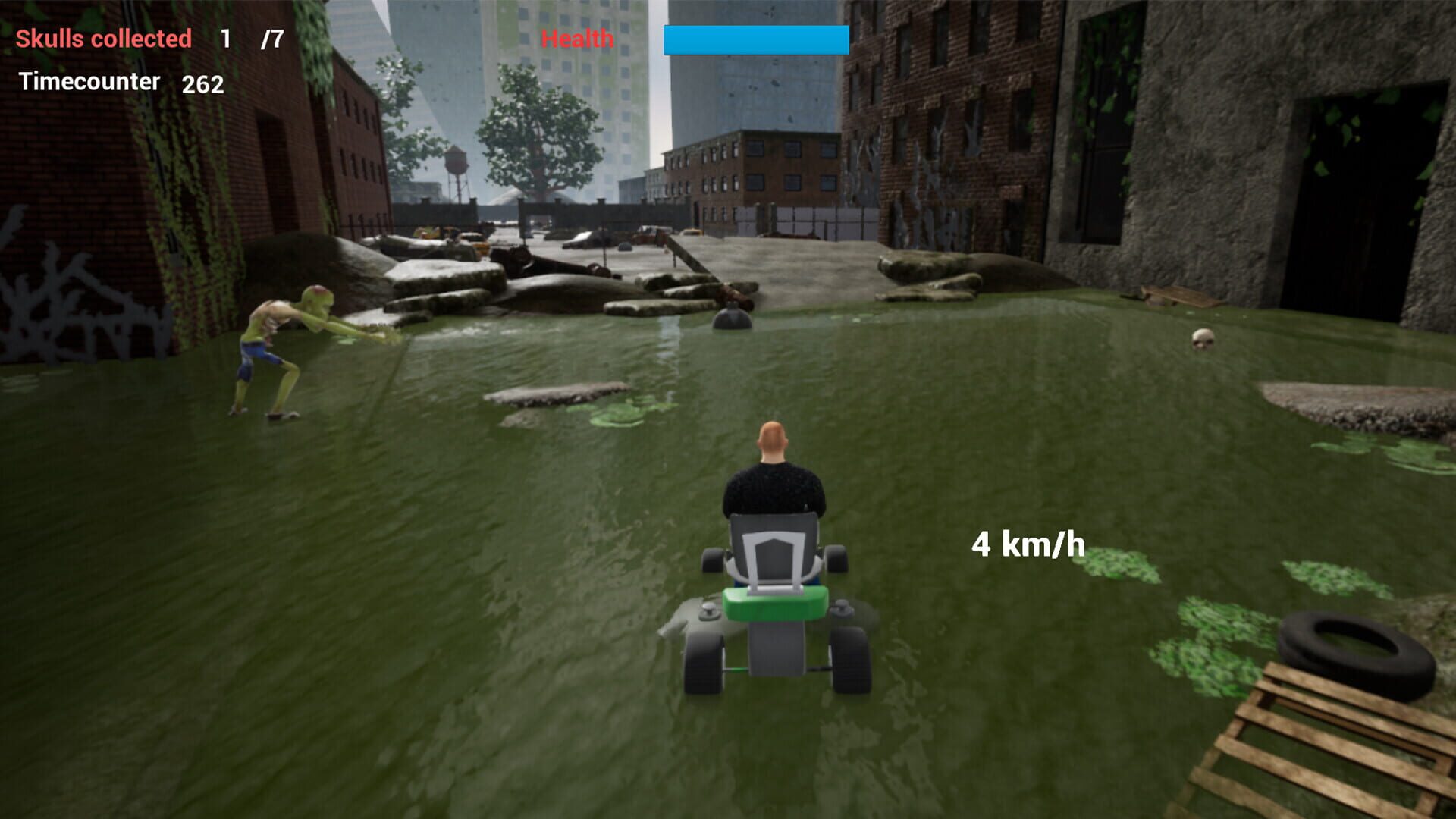 Screenshot for Lawnmower Game Horrorland