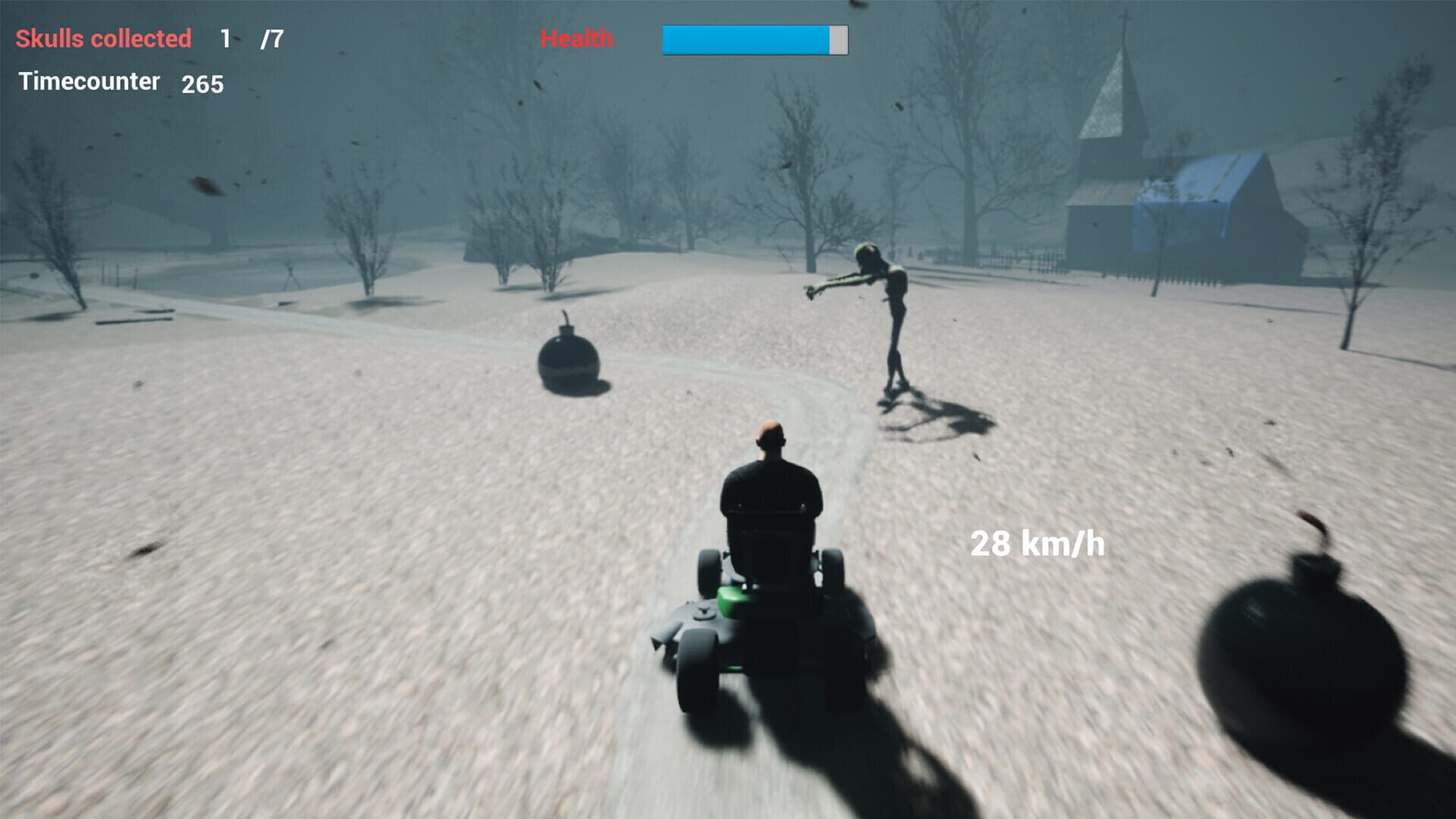 Screenshot for Lawnmower Game Horrorland