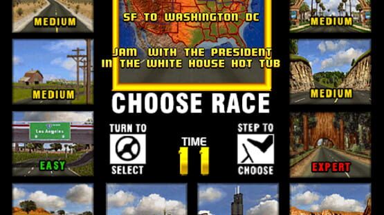 Screenshot for Cruis'n USA