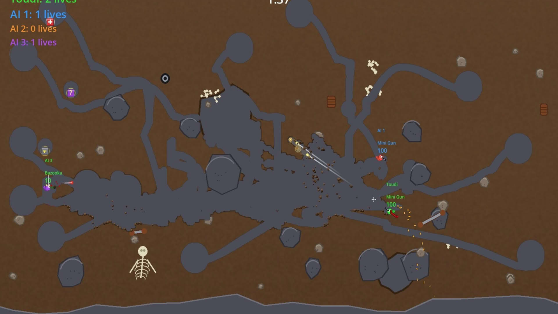 Screenshot for Trenchworms