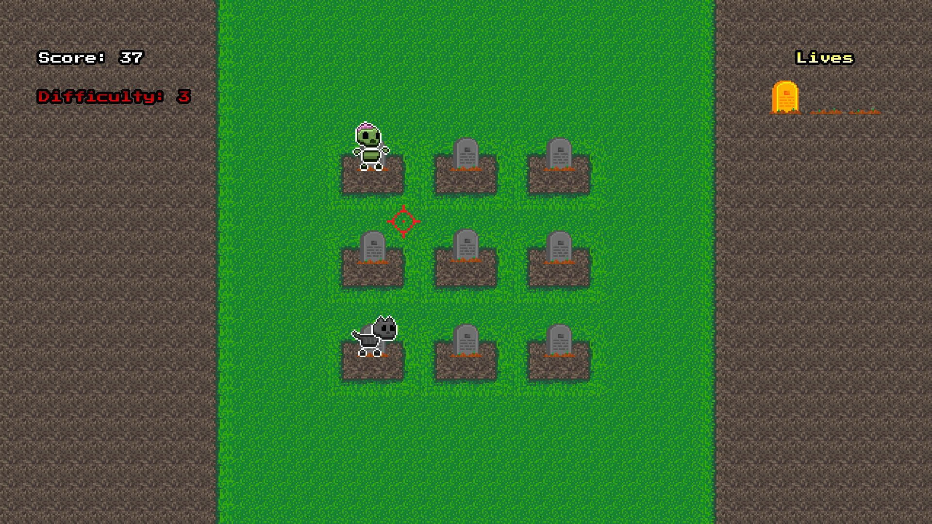 Screenshot for The Living Graveyard