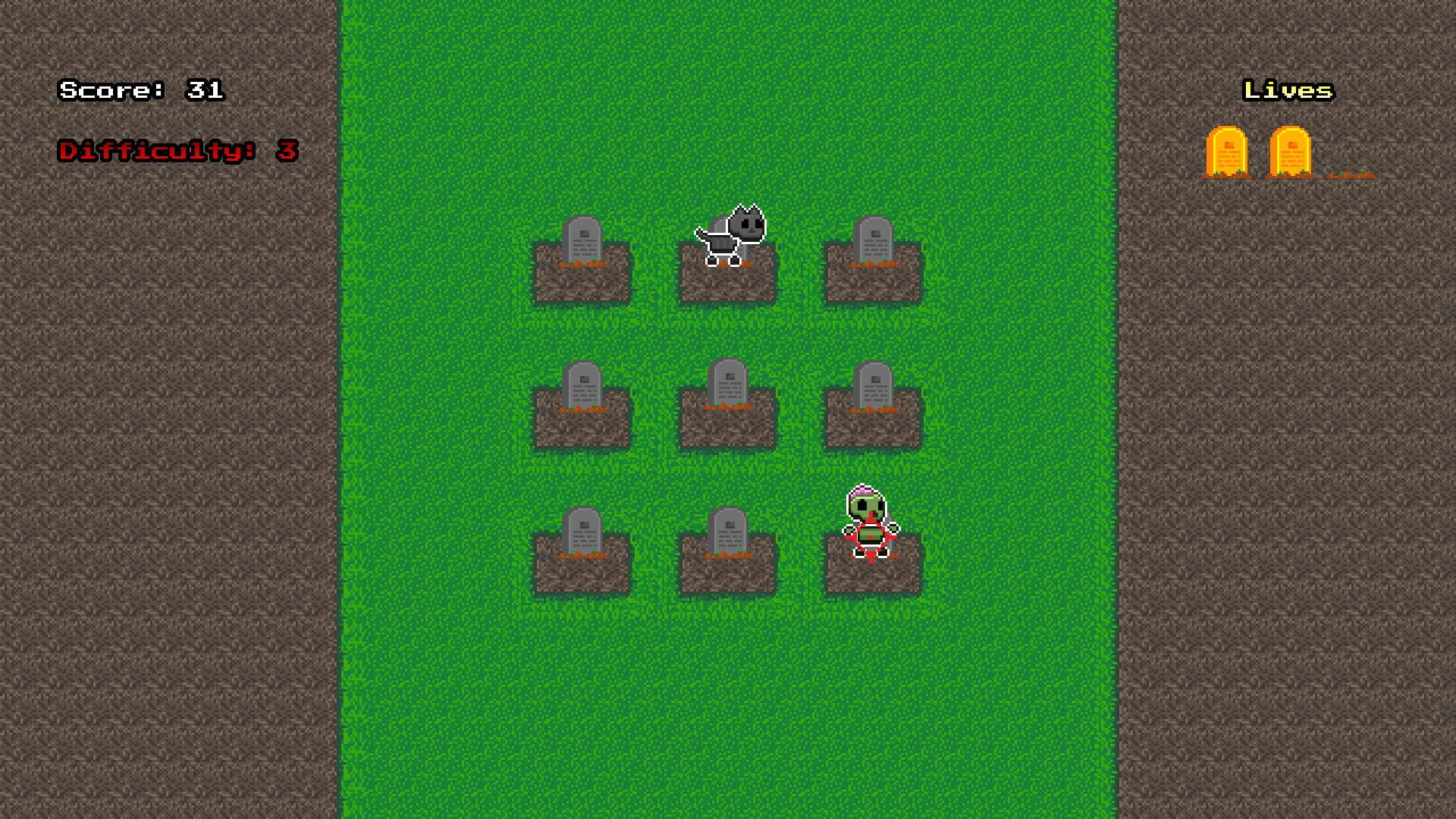 Screenshot for The Living Graveyard