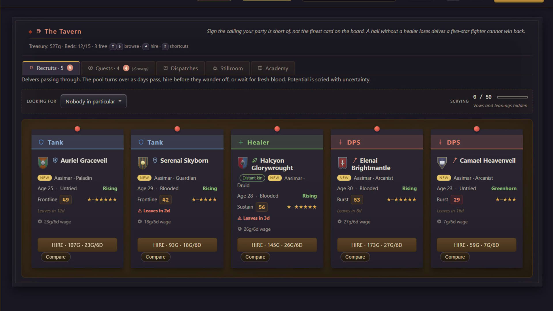 Screenshot for Dungeons & Dynasties
