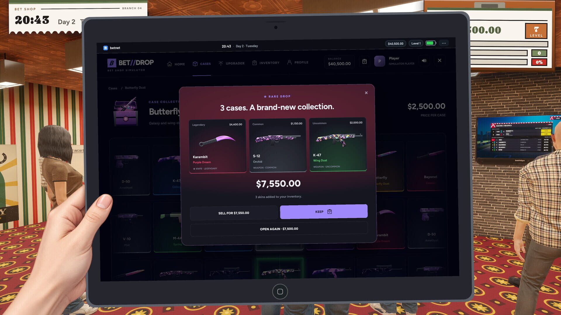 Screenshot for Bet Shop Simulator