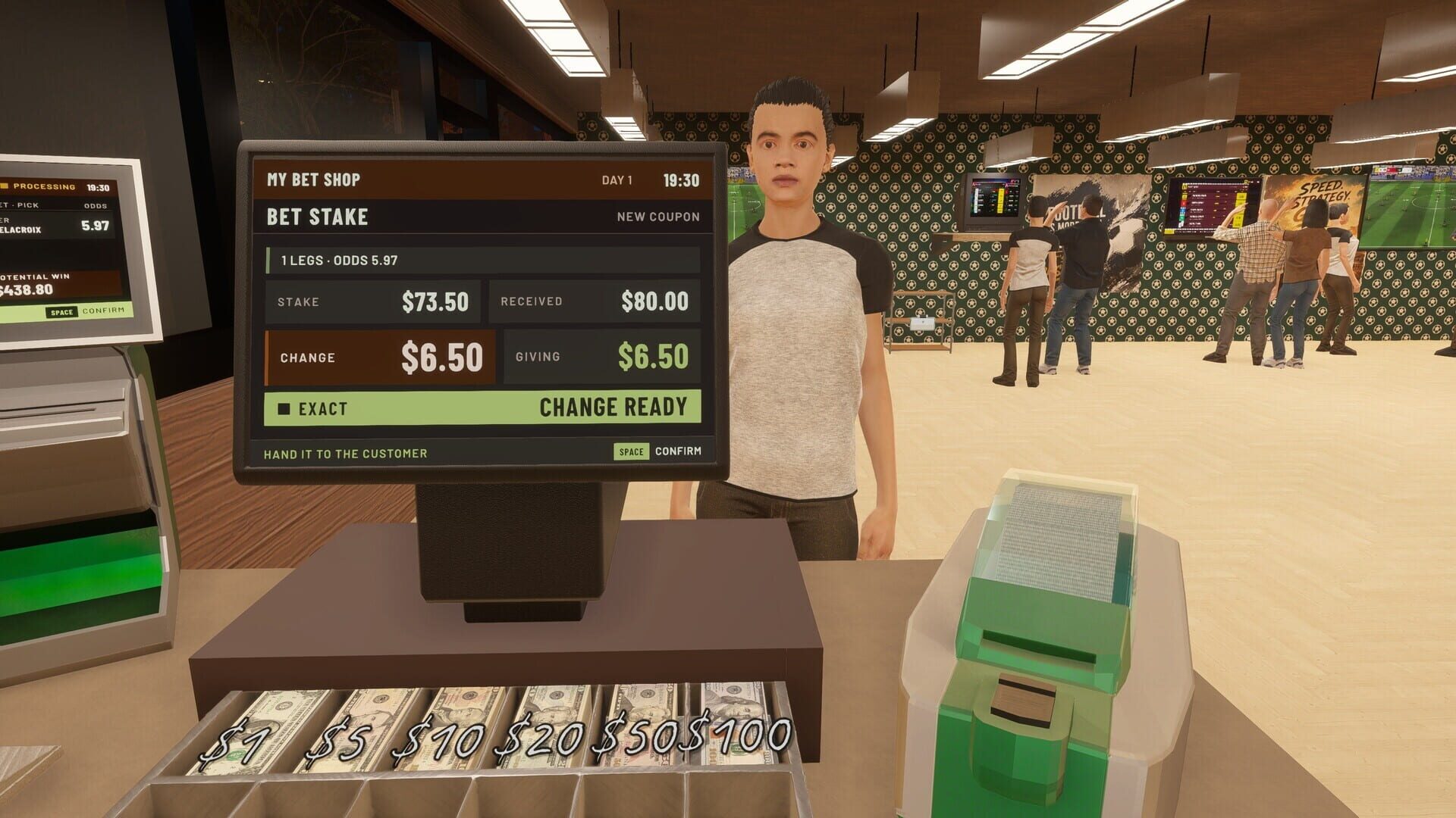Screenshot for Bet Shop Simulator