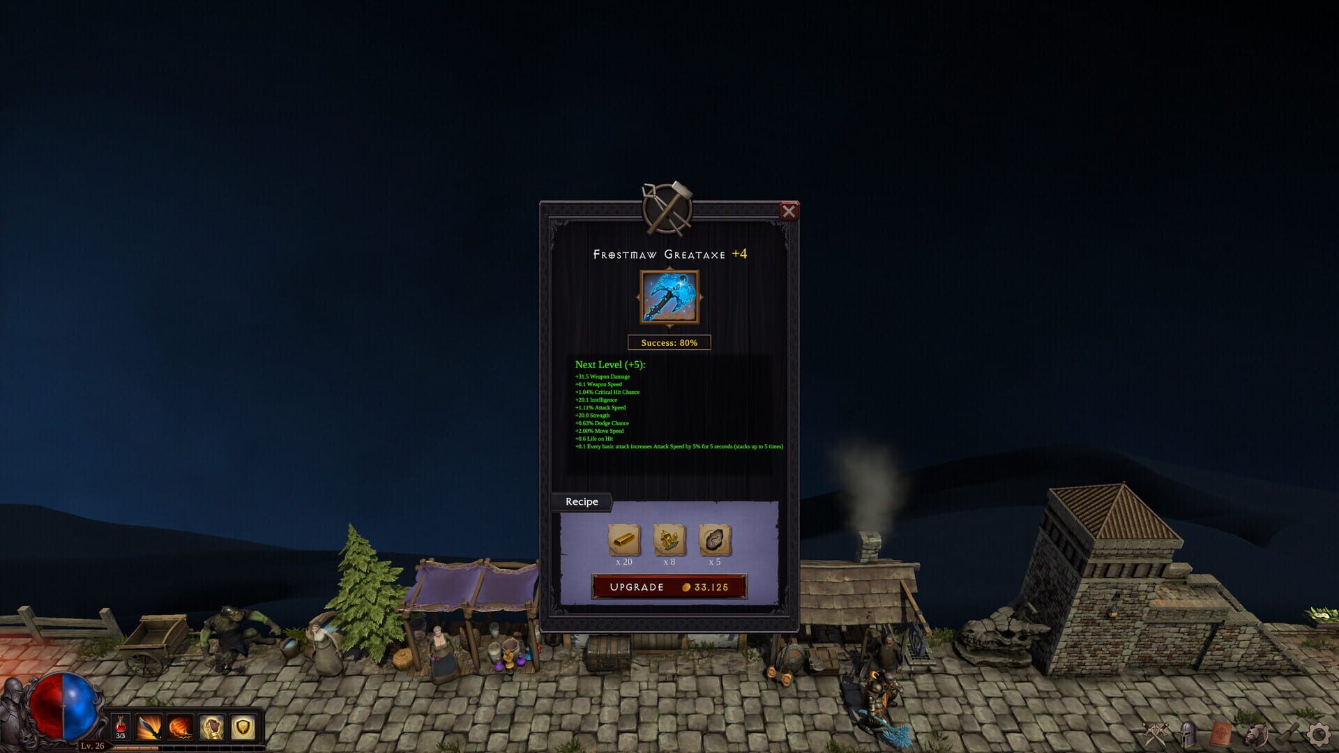 Screenshot for Deskrawl: Idle ARPG