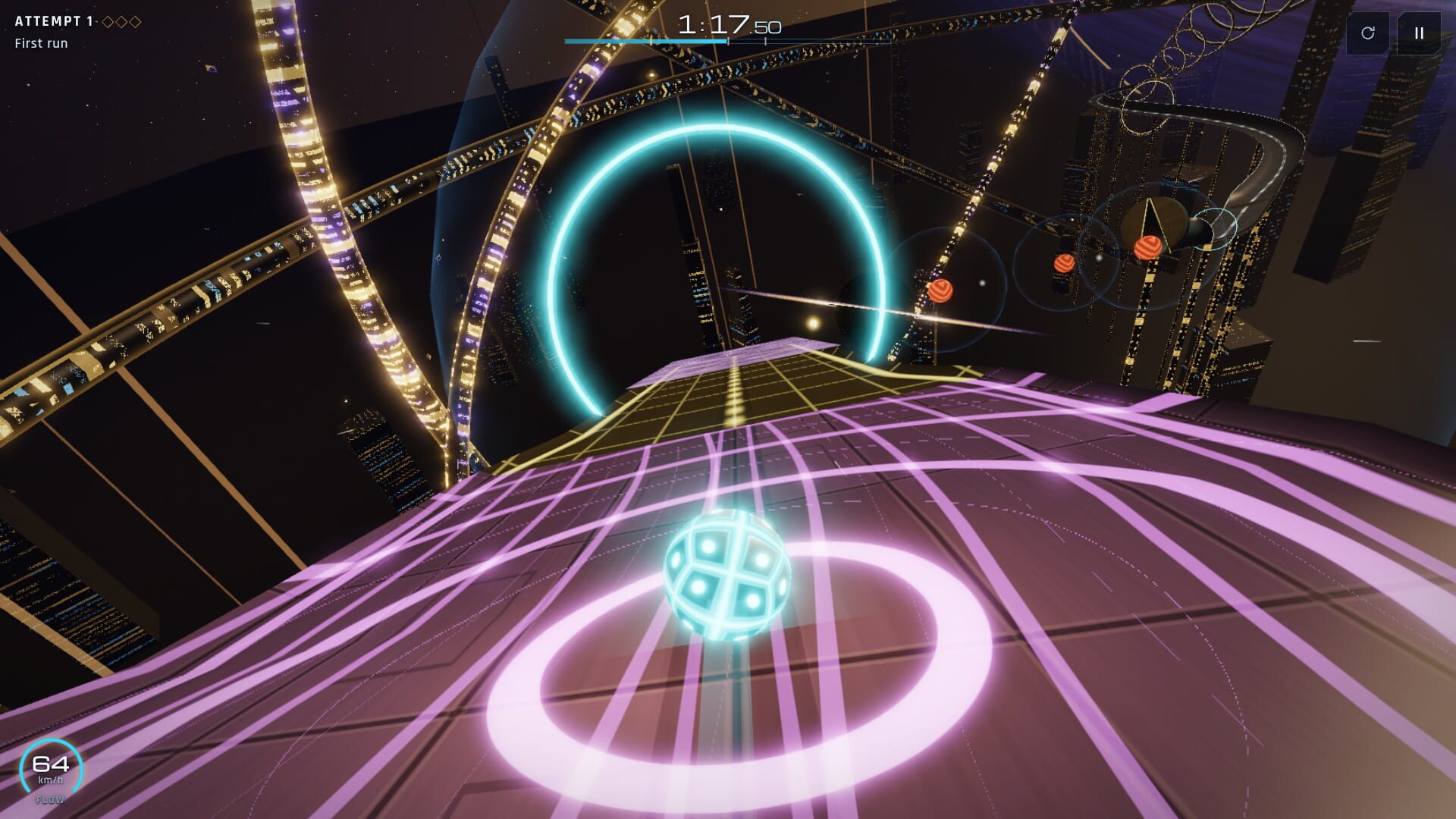 Screenshot for Gravion Orbital Drift