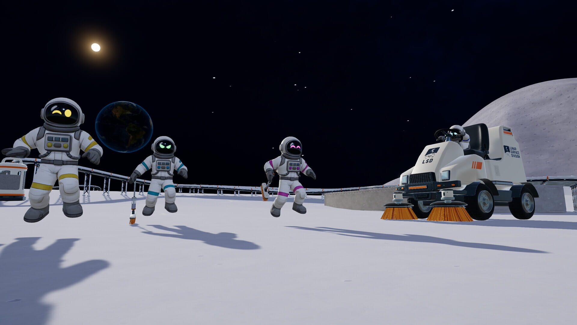 Screenshot for Moon Sweepers