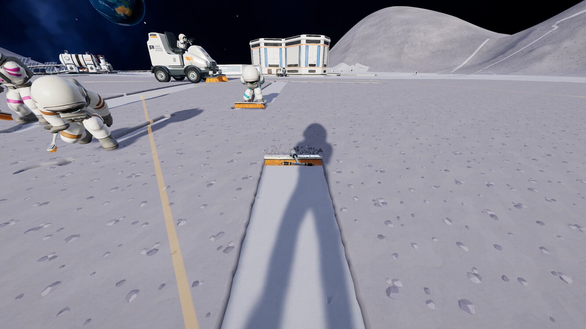 Screenshot for Moon Sweepers