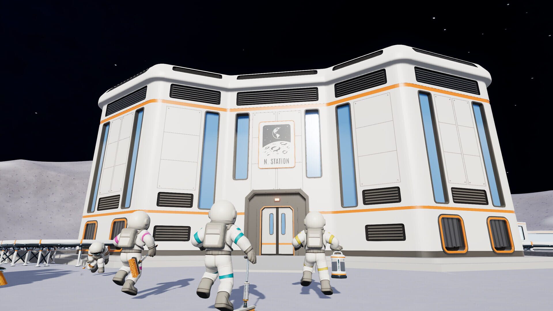 Screenshot for Moon Sweepers