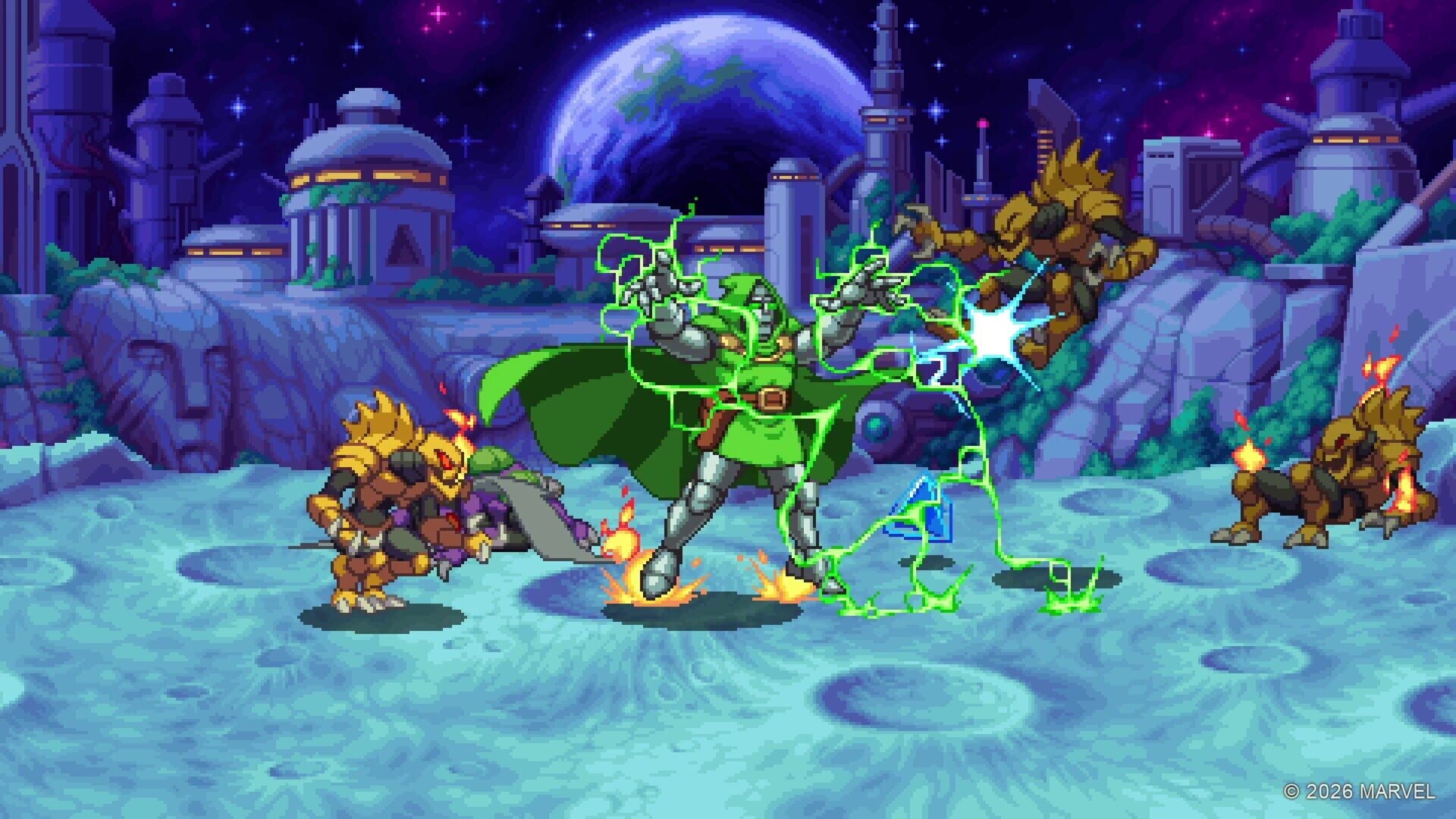 Screenshot for Marvel Cosmic Invasion: The Siege of Castle Doom