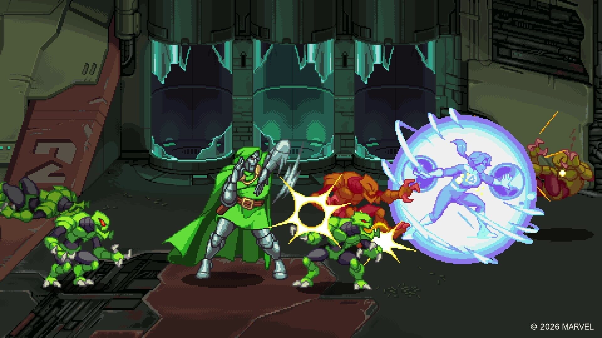 Screenshot for Marvel Cosmic Invasion: The Siege of Castle Doom