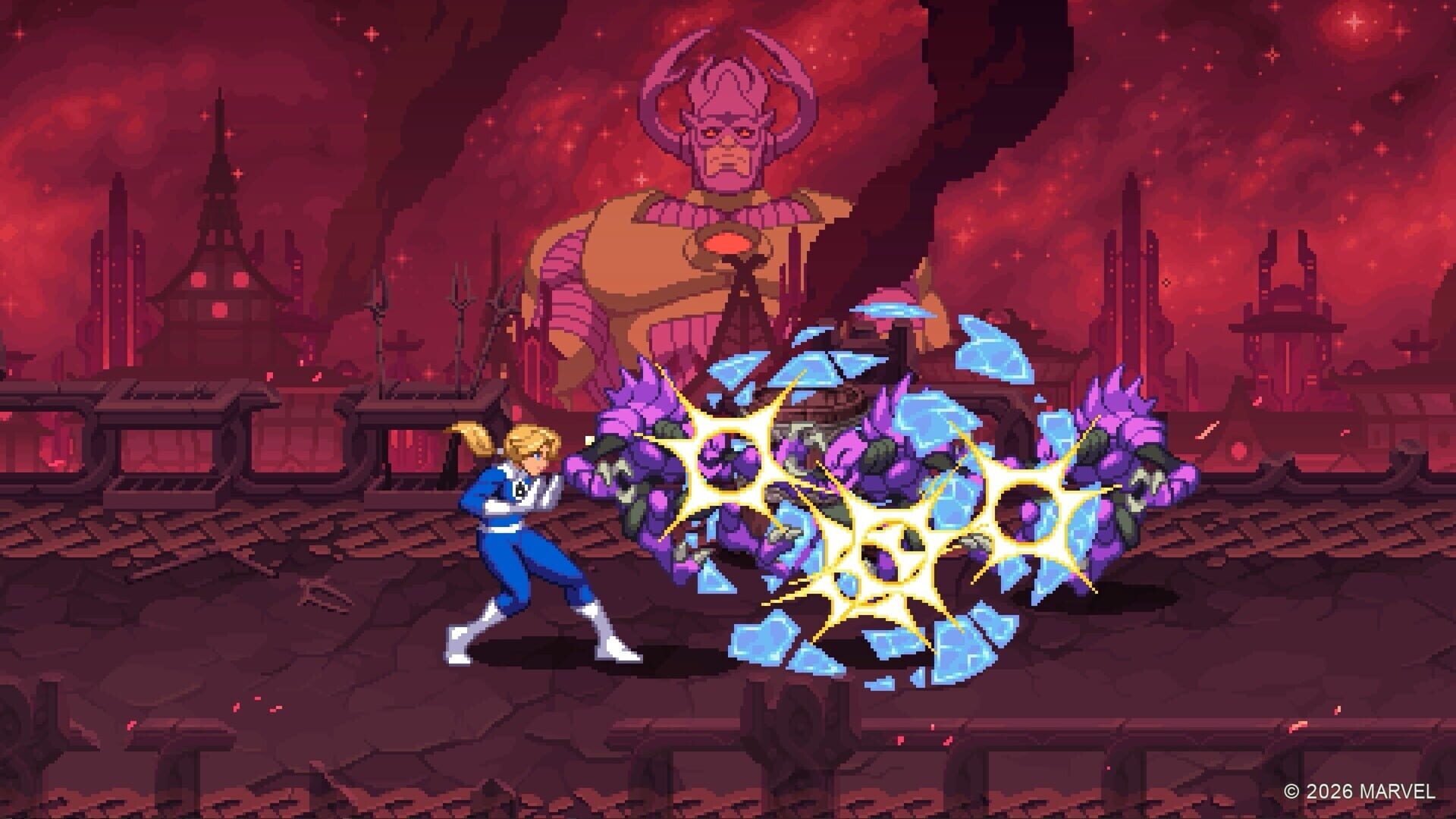 Screenshot for Marvel Cosmic Invasion: The Siege of Castle Doom