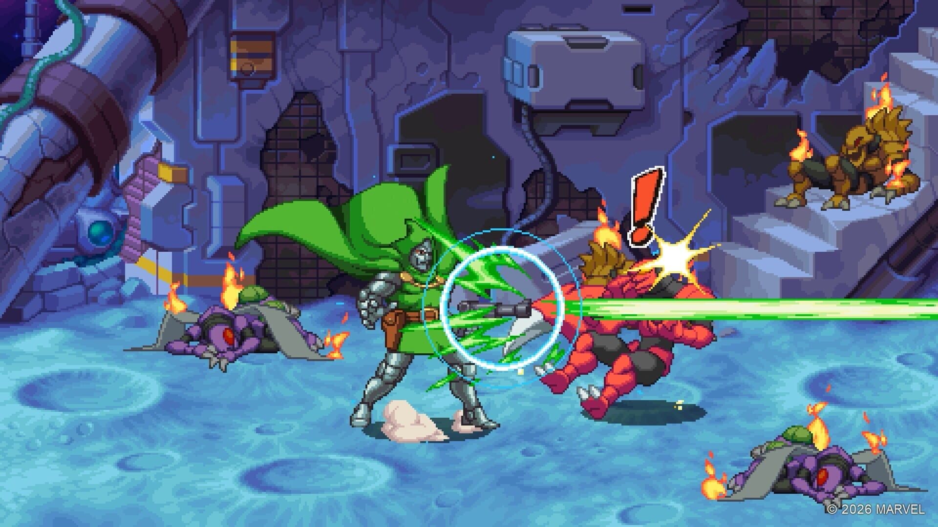Screenshot for Marvel Cosmic Invasion: The Siege of Castle Doom