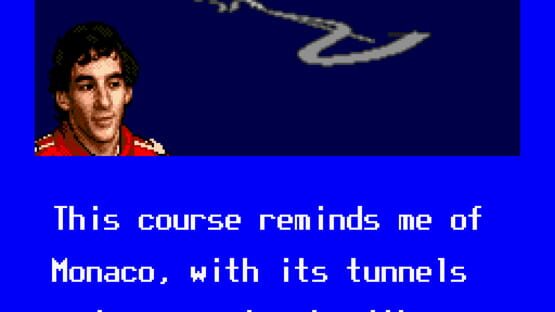 Screenshot for Ayrton Senna's Super Monaco GP II