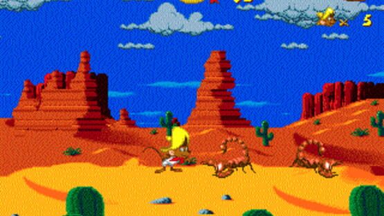 Screenshot for Cheese Cat-Astrophe starring Speedy Gonzales