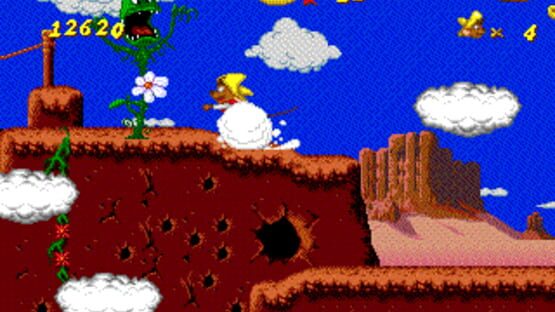 Screenshot for Cheese Cat-Astrophe starring Speedy Gonzales