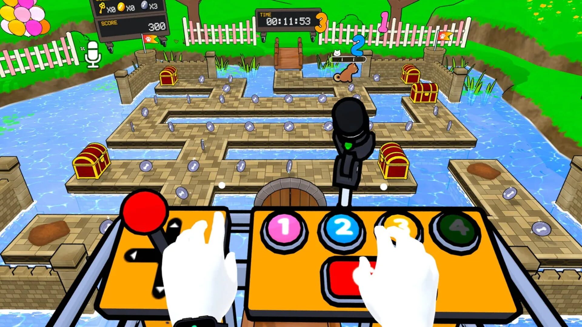 Screenshot for Inu Atsume VR