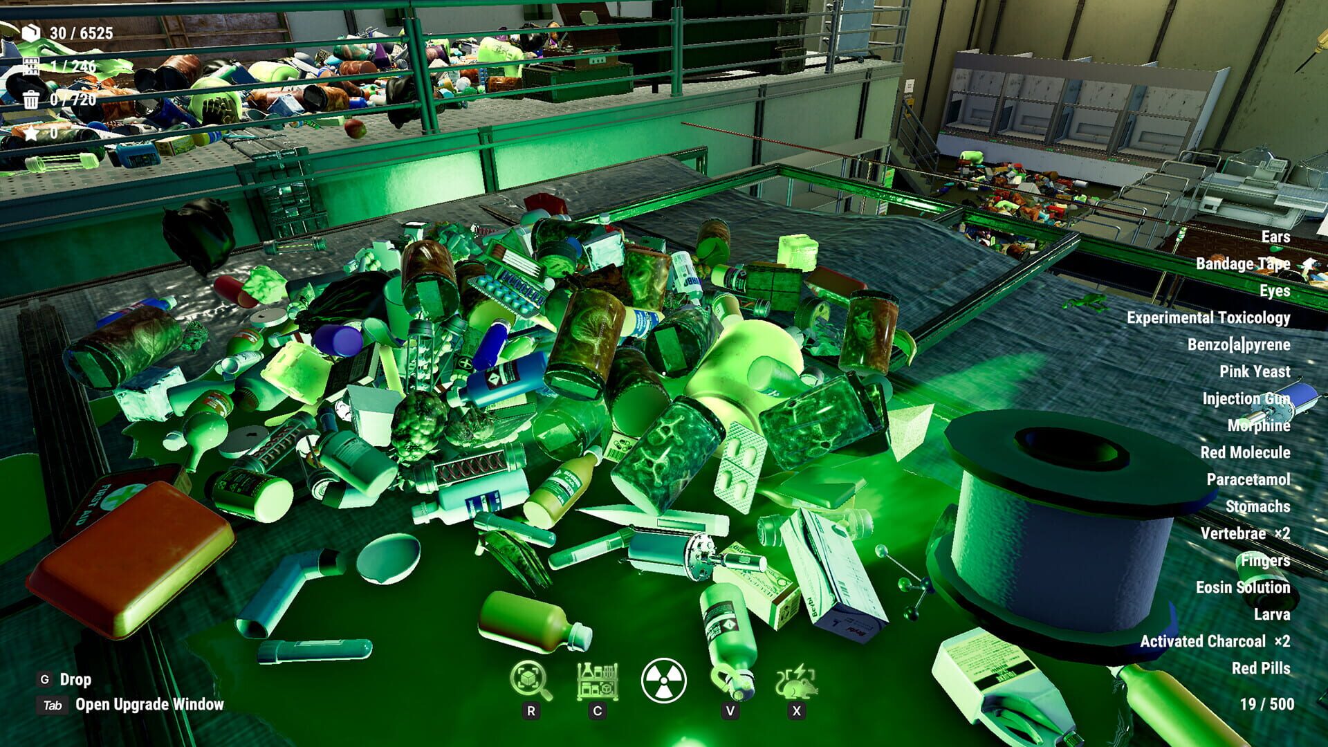 Screenshot for Quarantine Lab Sort