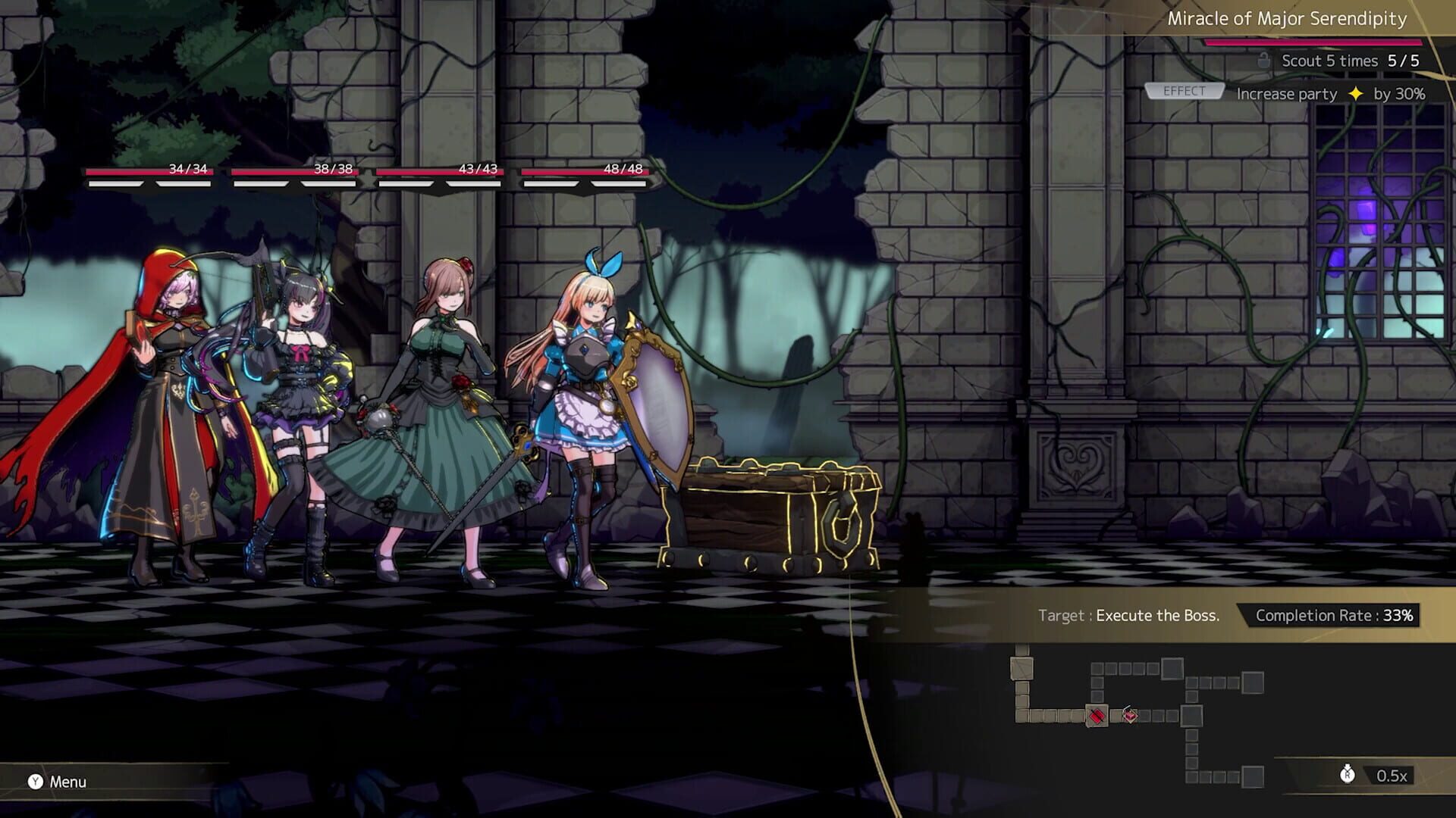 Screenshot for LitGirls: Bookbound Dungeons