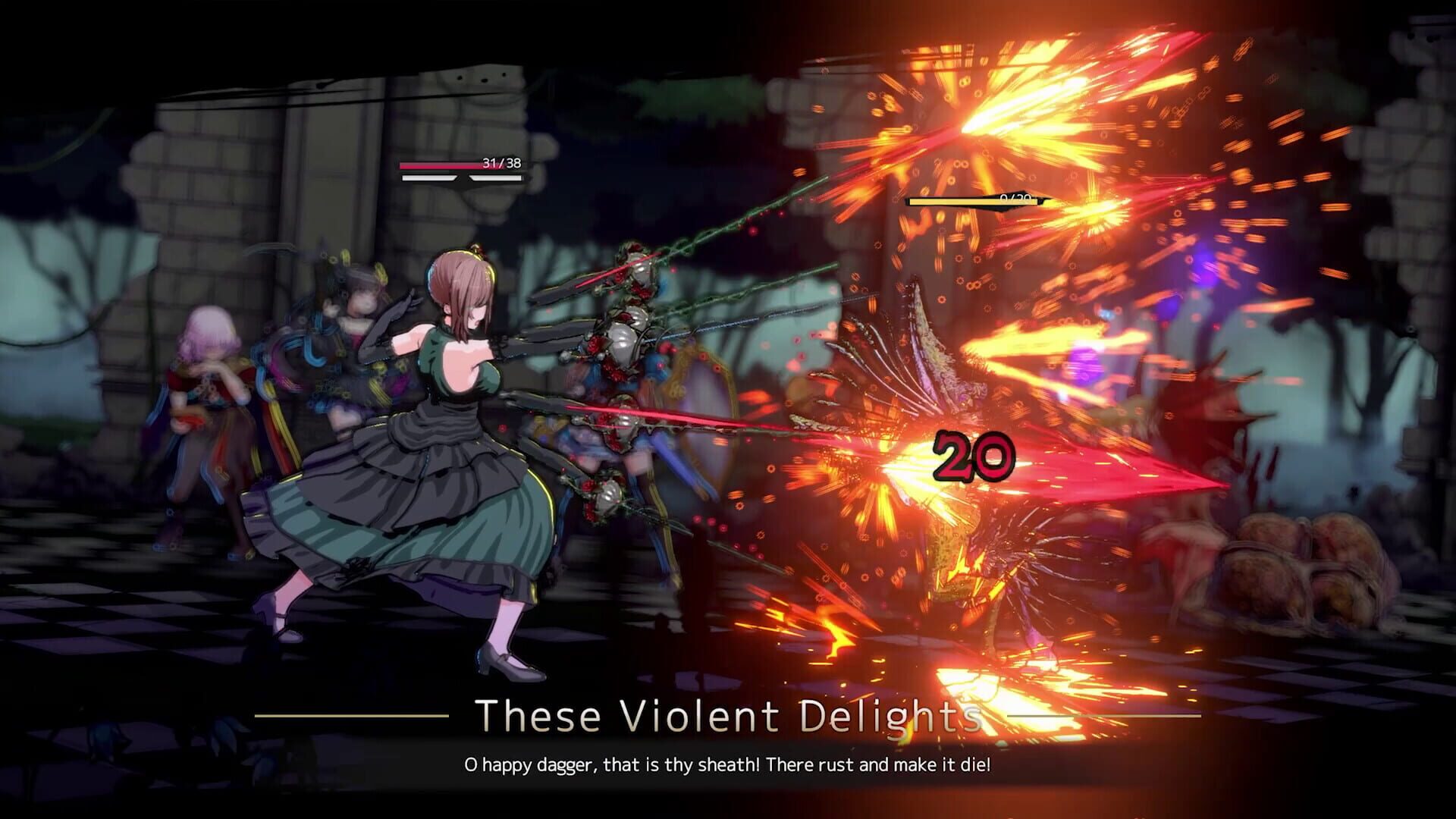 Screenshot for LitGirls: Bookbound Dungeons