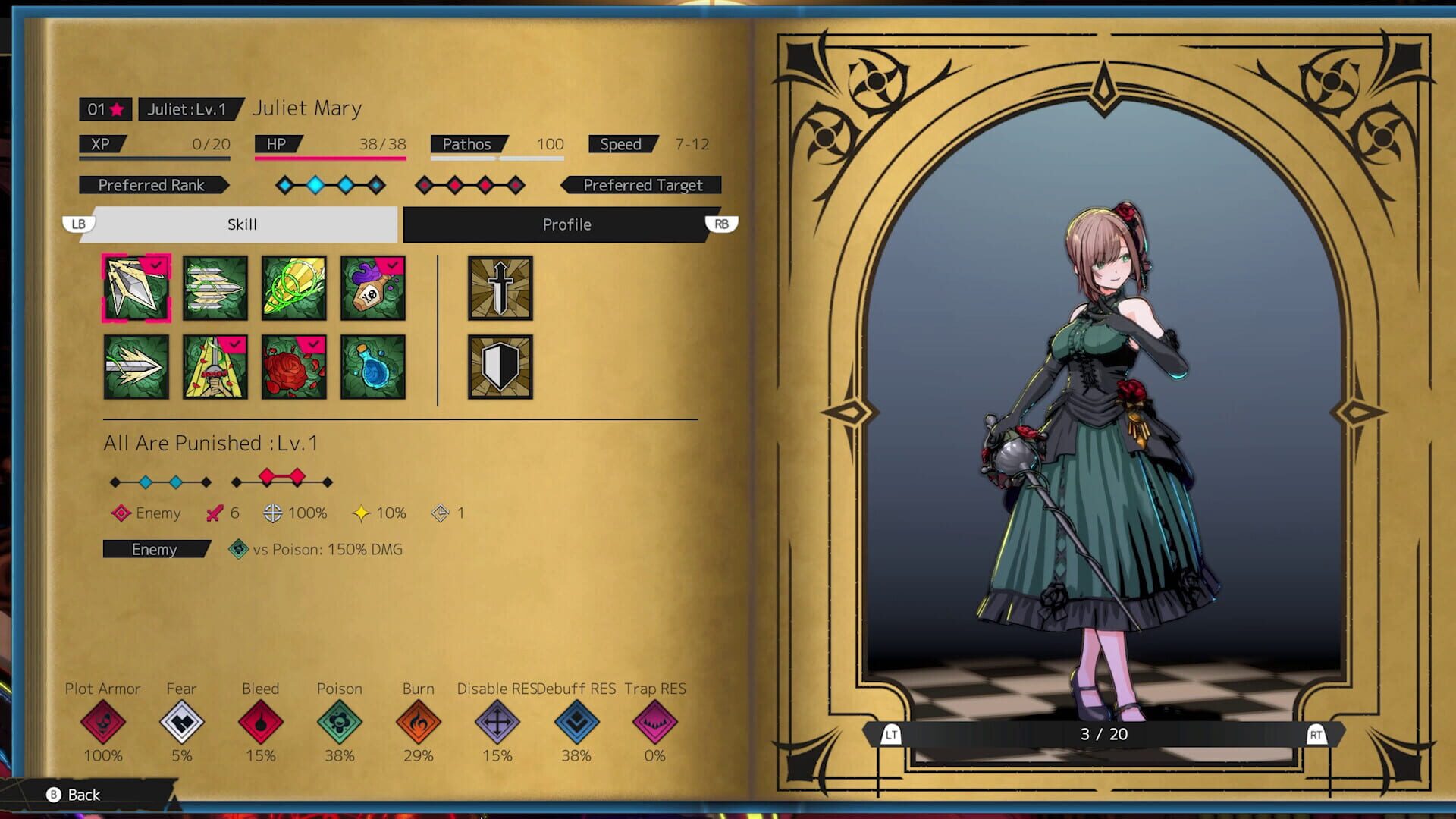 Screenshot for LitGirls: Bookbound Dungeons