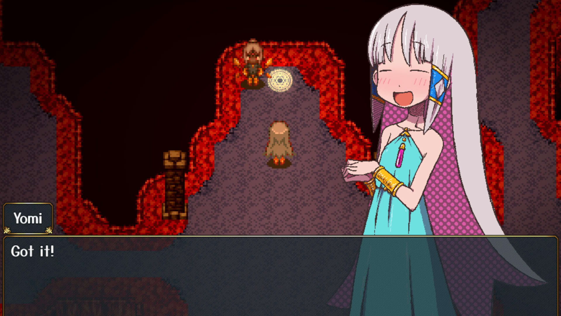 Screenshot for Sacrifice Sanctuary: The Ritual Maiden's Life With Monsters