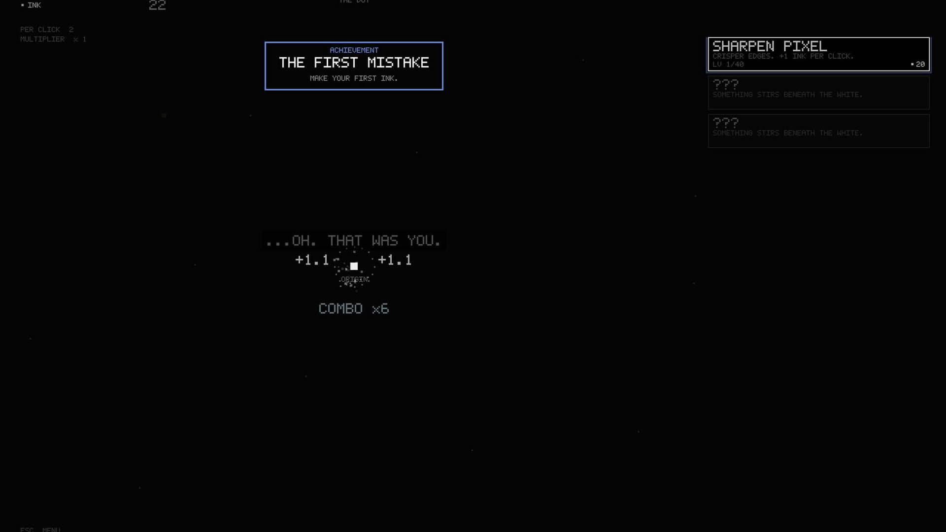 Screenshot for The First Pixel