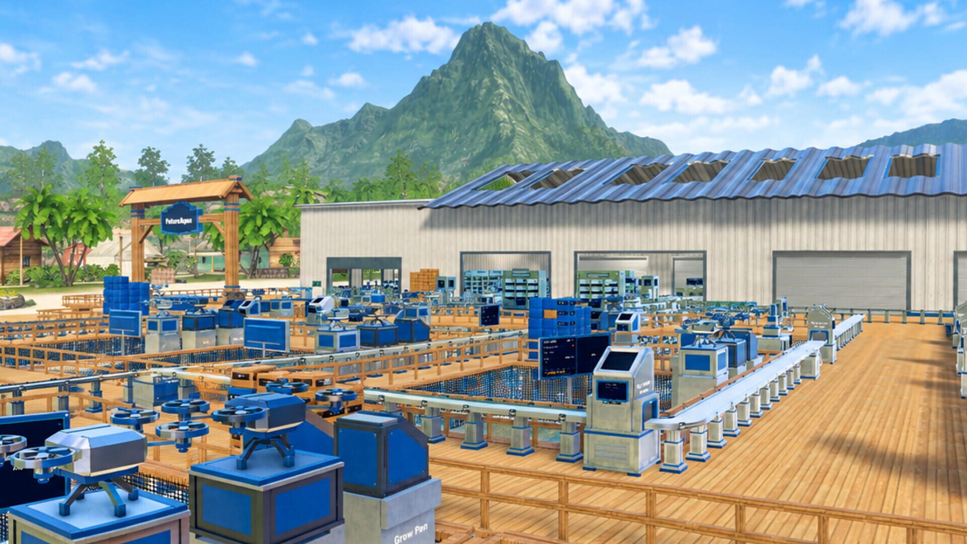 Screenshot for Aqua Factory Simulator