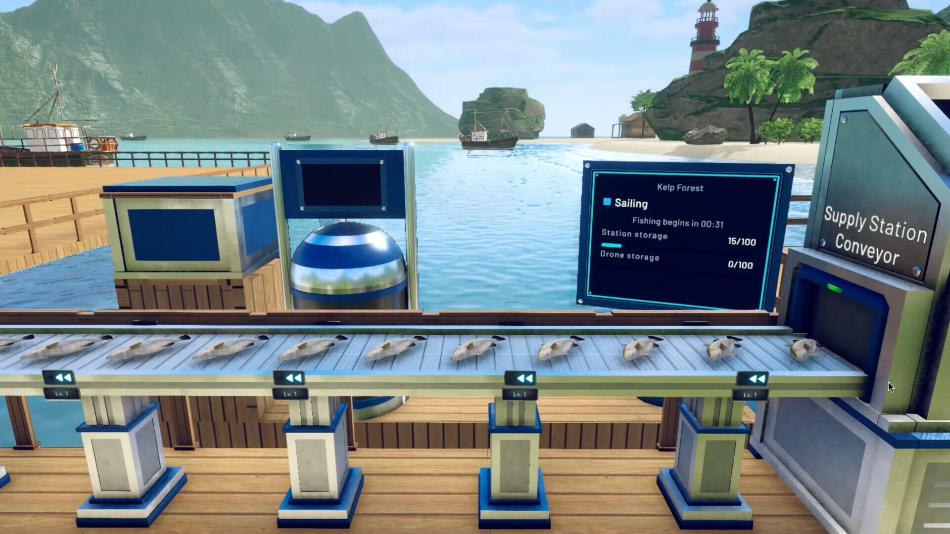 Screenshot for Aqua Factory Simulator