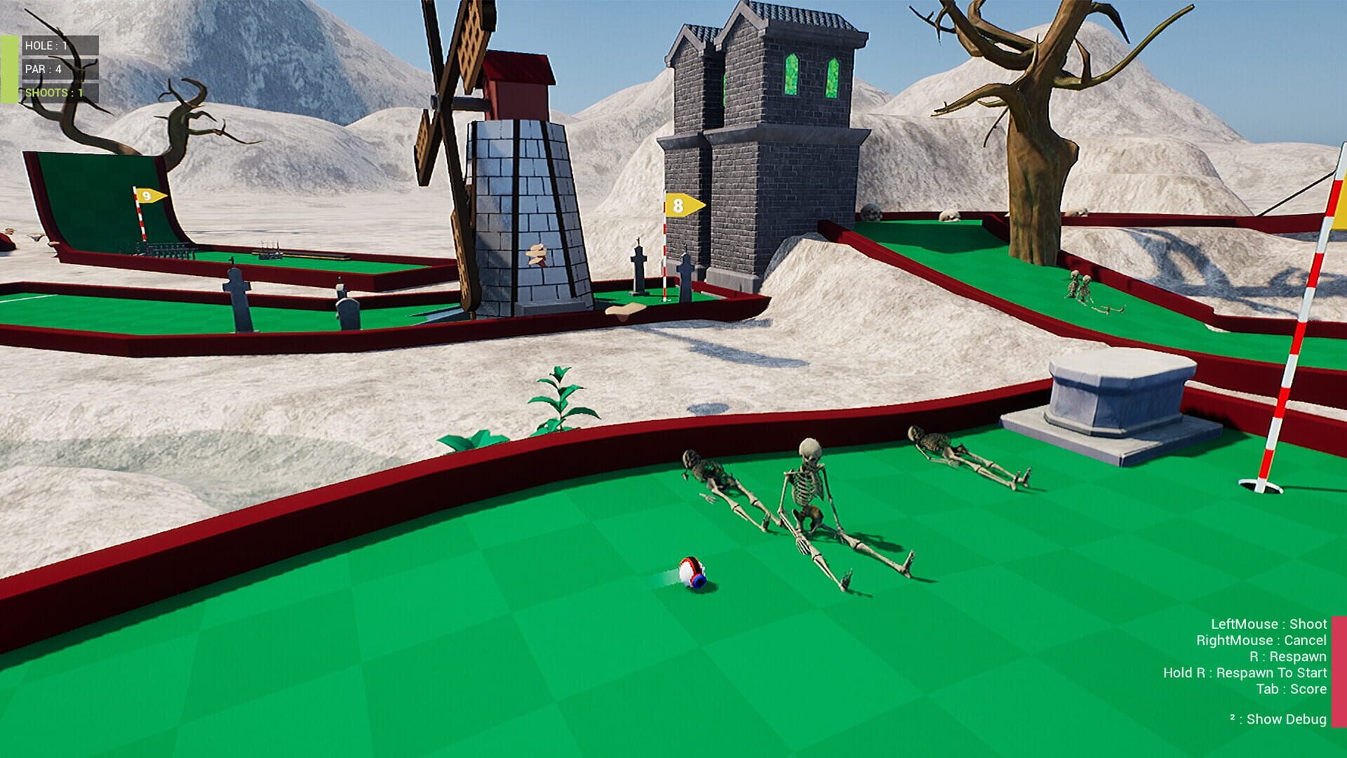 Screenshot for Horror Golf