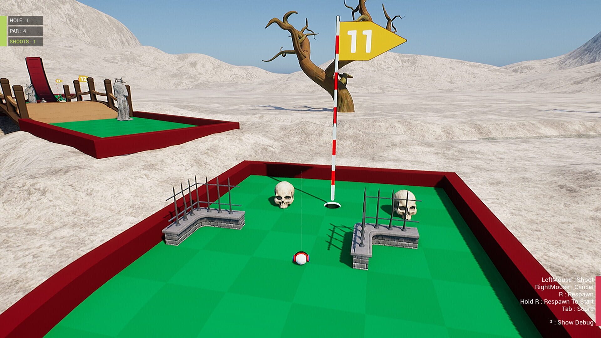 Screenshot for Horror Golf