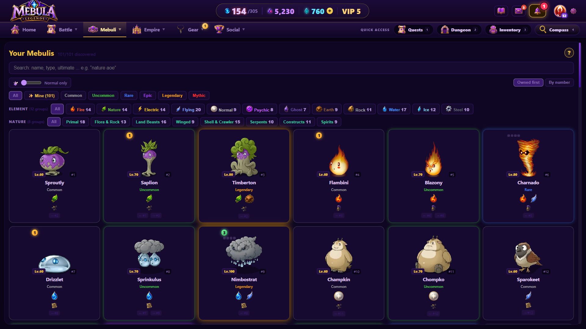 Screenshot for Mebula Legends