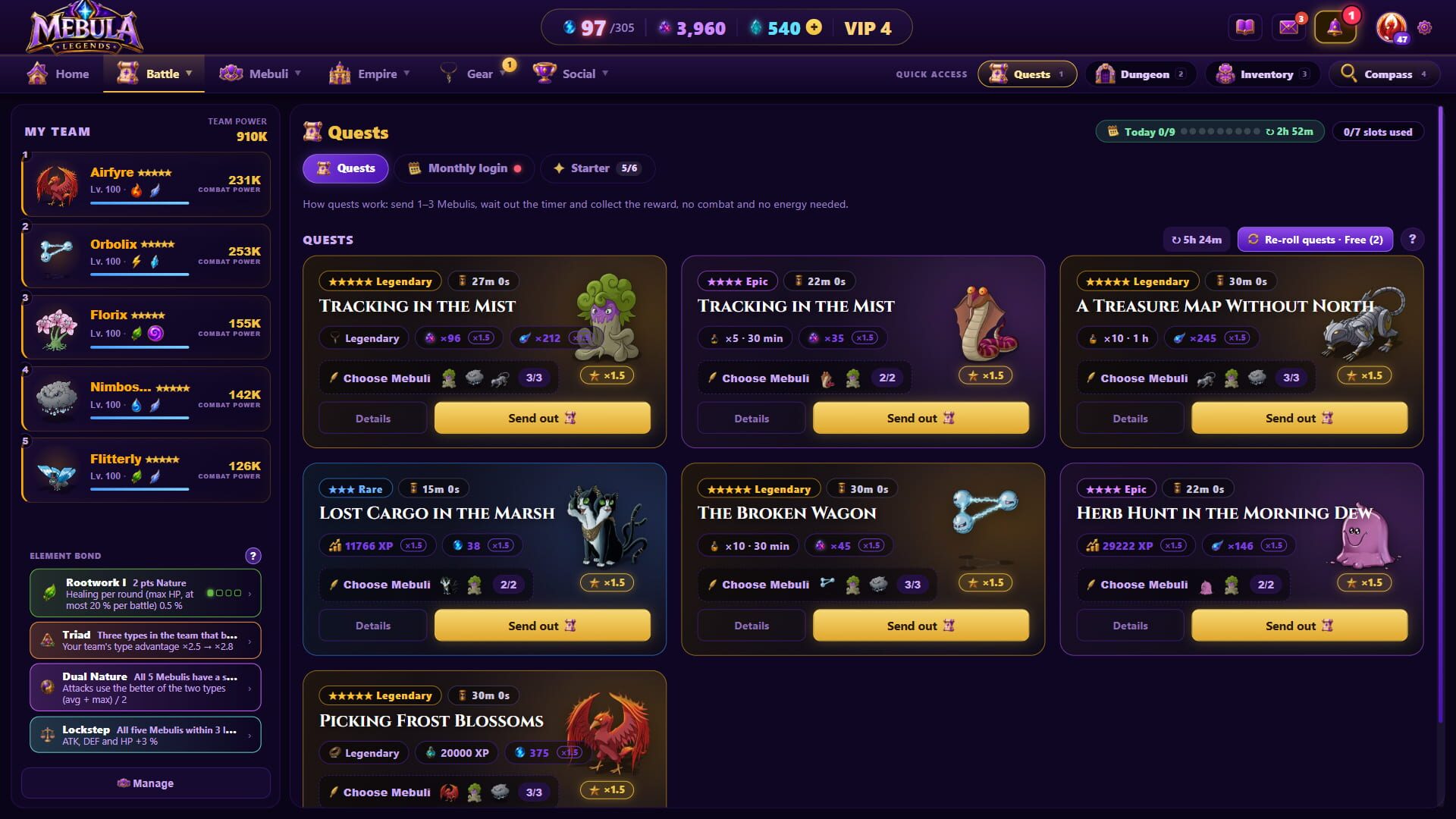 Screenshot for Mebula Legends