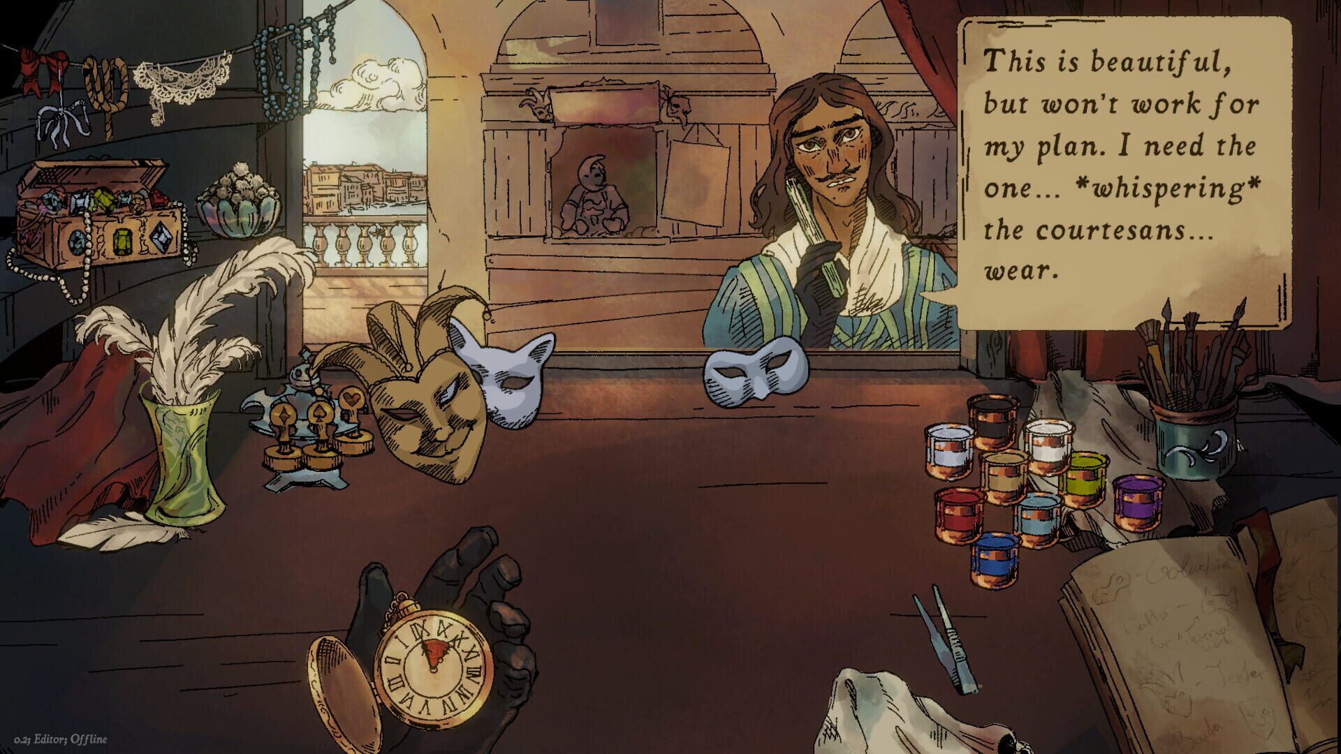 Screenshot for Mascareri: Mask Making Simulator