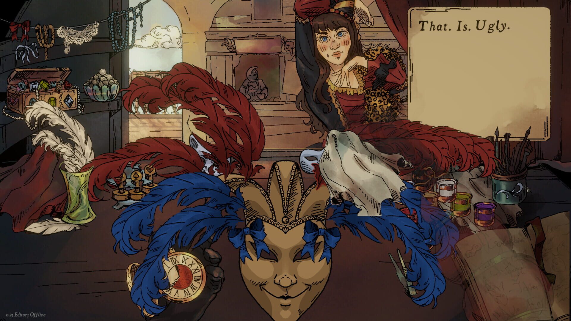 Screenshot for Mascareri: Mask Making Simulator